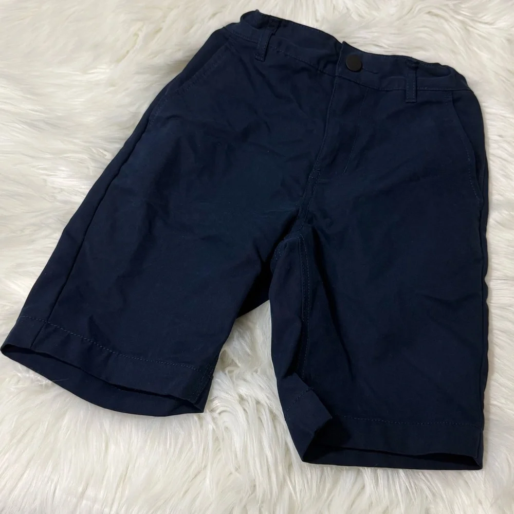 Old Navy Boys Size 10 Slim Flat Front Quick Dry Shorts in Navy